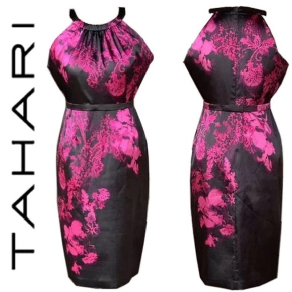 Tahari petite midi sleeveless dress - Picture 1 of 10